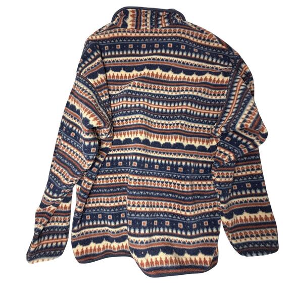 Patagonia Synchilla Snap-T Pullover Sweater Men's XL Cottage Isle El Cap Khaki - Picture 3 of 6